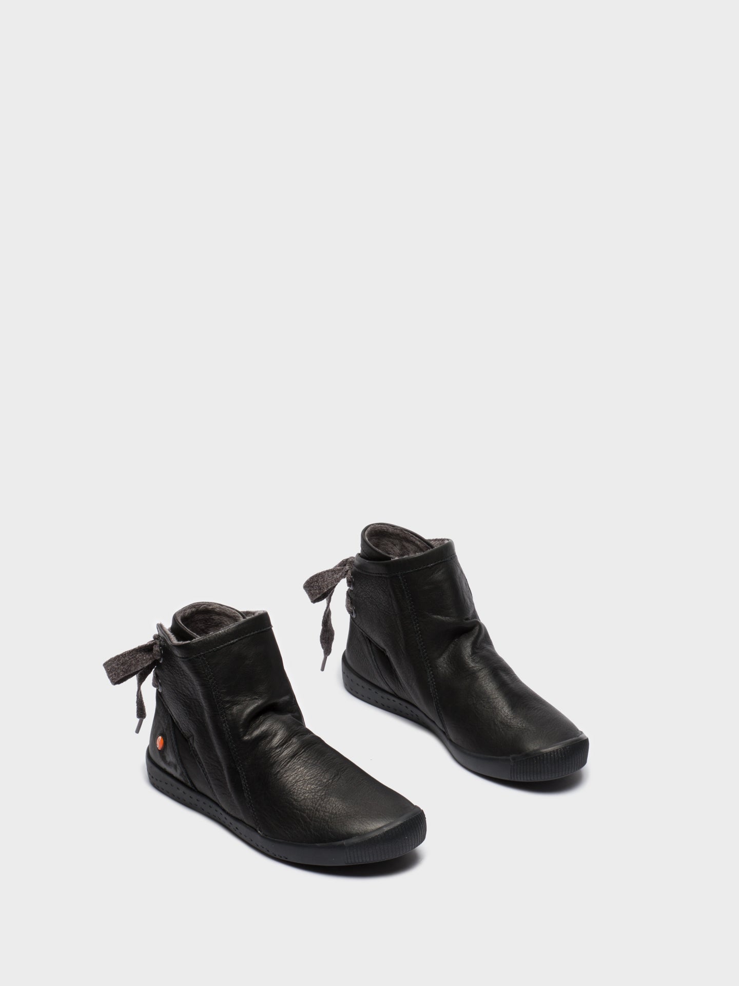 Softinos Black Sock Ankle Boots